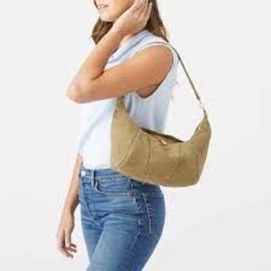 Hammitt Morgan Plume Moss Nubuck Leather Shoulder Crossbody Bag. NWT